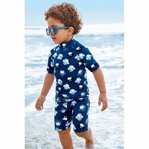 Next swimming Vest and Shorts Set (6–7 Years)